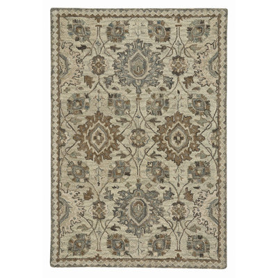 Vandeusen Performance Wool Floral Indoor Rug