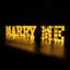 8,7 po de hauteur avec DEL Marry ME