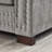 Uphlostered Sofa with Nailheads