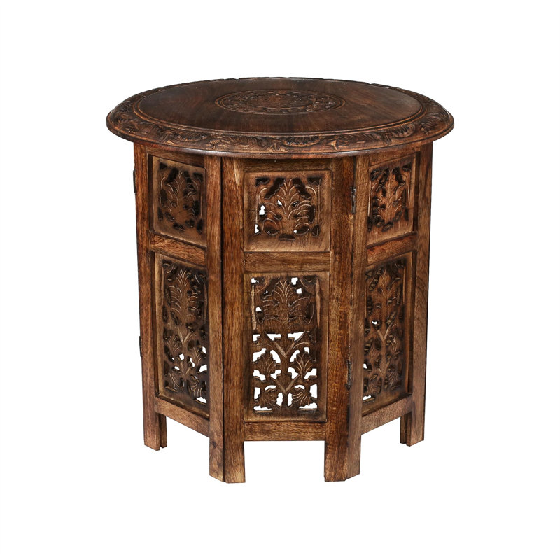 Helgert Solid Wood Single, Brown