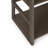 Acadian 63"H Solid Wood Transitional Ladder Bookcase with Slanted Frame and Open Storage-1936287259-1932075336
