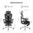 One-Touch Control Ergonomic Mesh Task Chair with 3-Level Recline Lock, High-end Office chair,Computer Chair with Adjustable Backrest & Lumbar Support & Upgraded 6D Armrests & 3D Headrest-692302821