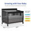 Lit de bébé convertible 5-en-1-114193930