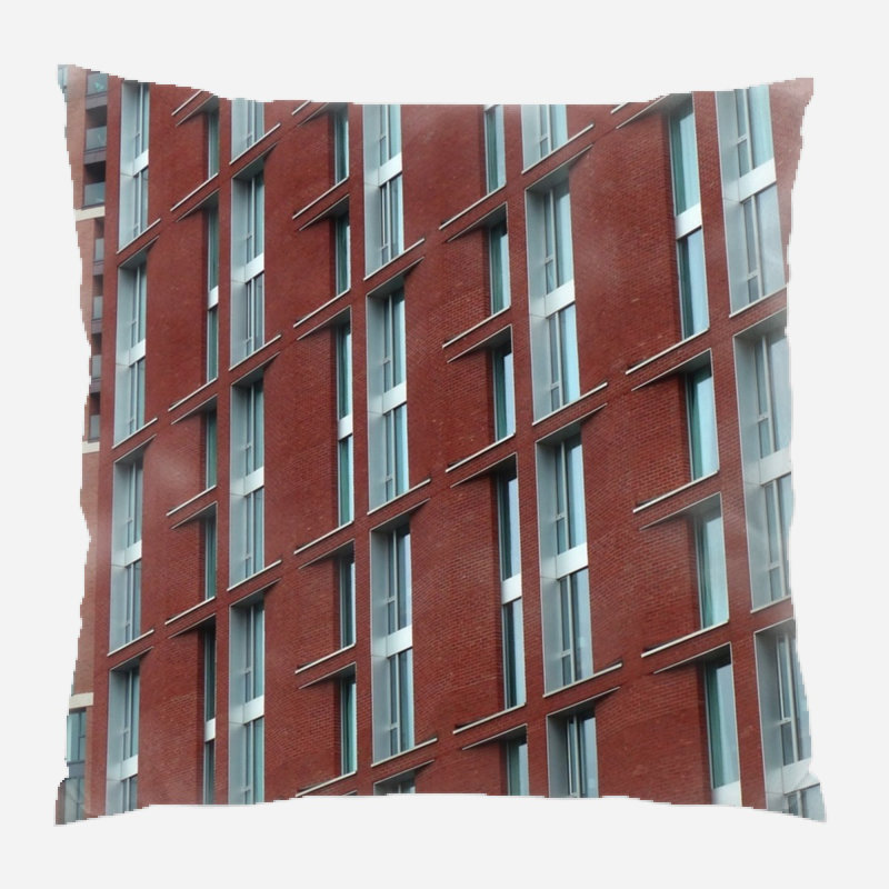 Microsuede Reversible Throw Pillow