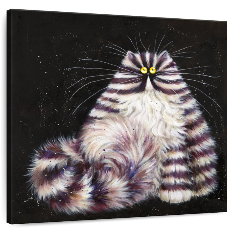 Brampt Purple Burt, 24" H x 24" W