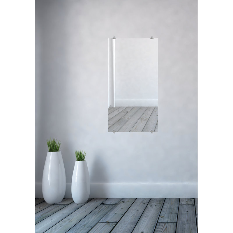 Zarrea Flat Wall Mirror, 26" x 48"