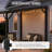 12 x 16 ft Lean-to Wall Mounted Hardtop Gazebo with Sloped Metal Roof & Powder-Coated Metal Frame for Patio & Deck-130621816