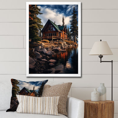 Belayneh Canada Lakehouse Retreat I sur toile