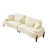 Beige Polyester