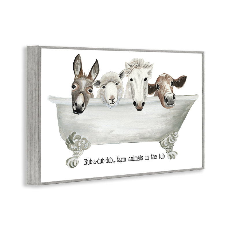 «Farm Farm», giclée par Cat Thurman Designs, Estampe numérique Farmhouse, H 12 po x l 18 po