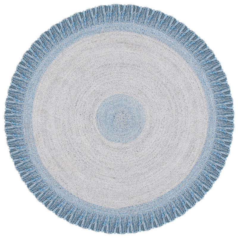 Haakenson Hand Woven Performance Rug, Round 6'