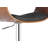 Gladwin Swivel Upholstered Adjustable Height Counter Stool