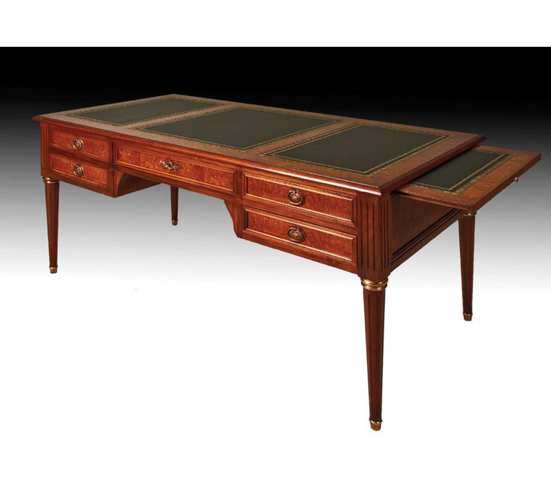 Louis XVI 5 Drawer Desk