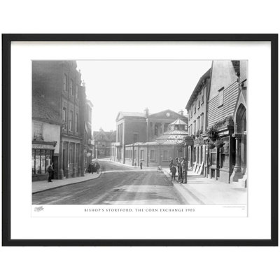 Bishop's Stortford, the Corn Exchange 1903 1 Piece Single Picture Frame Wall Art