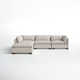 Zuri 5 - Piece Modular Upholstered L-Sectional