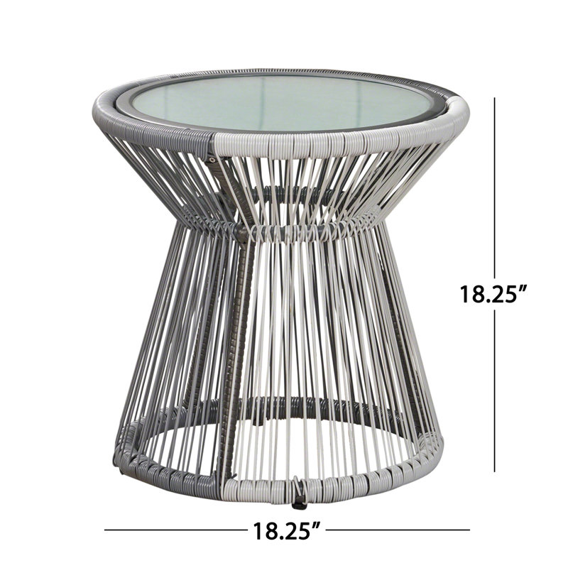 Milan 3pc chat set - modern outdoor furniture set with cushions for patio, garden, or balcony conversations