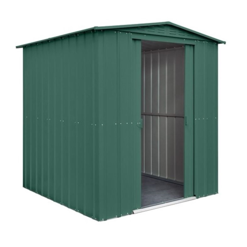 Salford 6 ft. W x 8 ft. D Metal Garden Shed