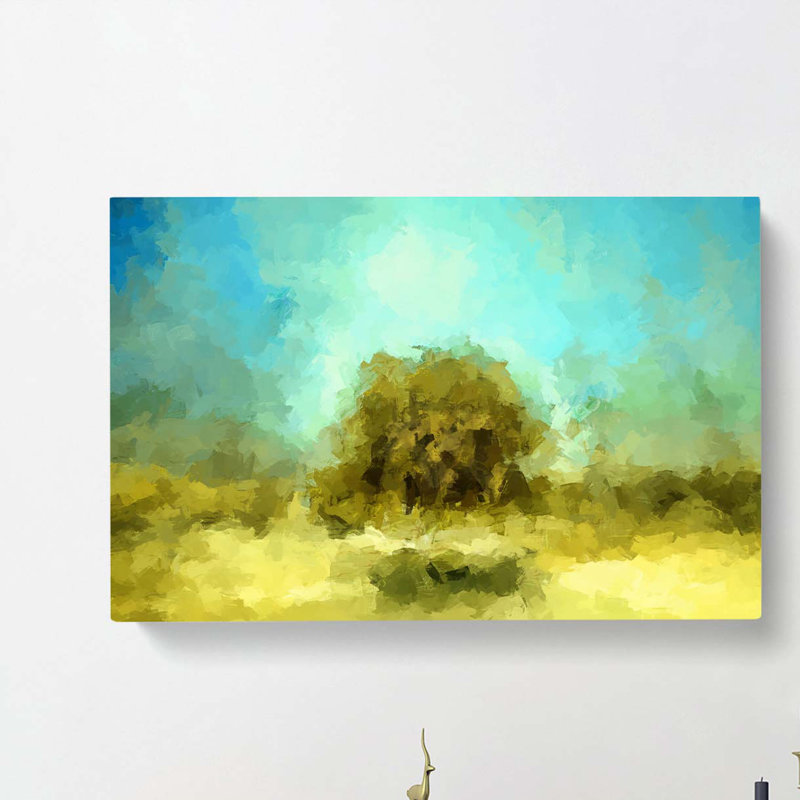 Abstract Tree in Abstract - Wrapped Canvas, 40cm H x 60cm W x 3cm D