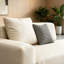 chaise longue en tissu simple et décontractée
