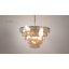Annyston 9 - Light Satin Slate Paint Crystal Pendant