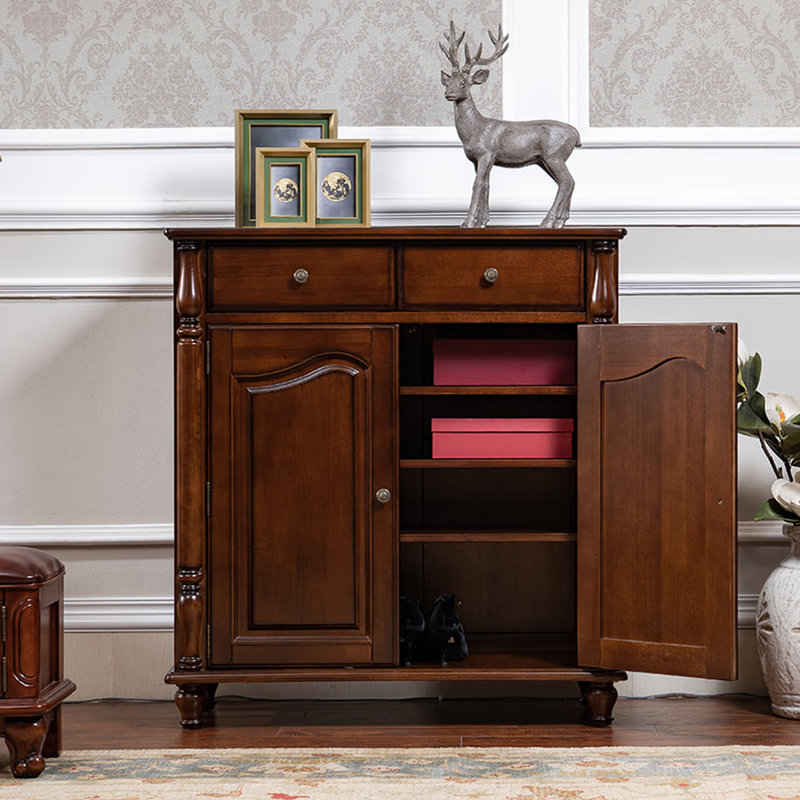 American style practical storage shoe cabinet