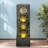 39.3"H Outdoor&Indoor Water Freestanding Fountain, Modern Cascading Garden Floor Fountains And Waterfalls With Lights For Porch, Deck, Patio, Home Décor