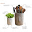 Stainless Steel Round Utensil Crock