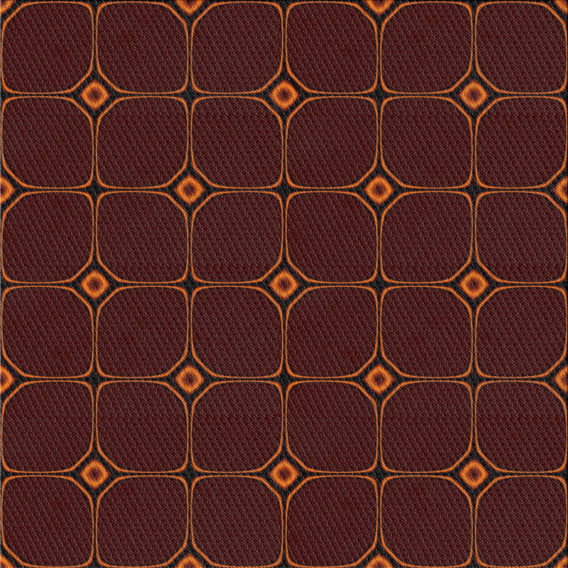 Geometric Indoor Rug, Square 4'