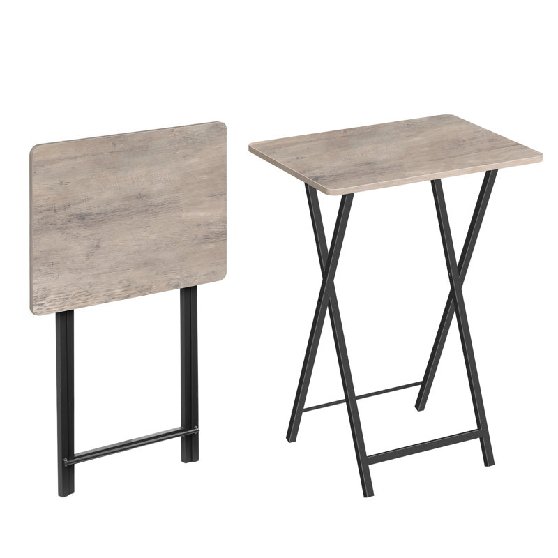 26" Tv Tray Table, Gray