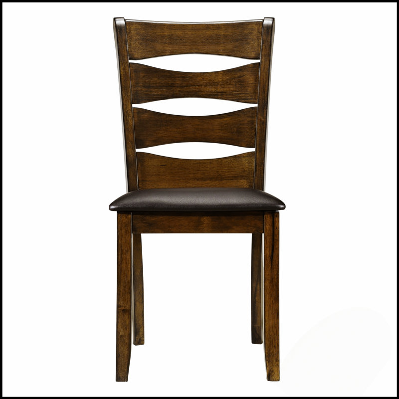 Ensemble de salle à manger 5 pièces transitionnel avec rallonge et 4 chaises d'appoint, meubles en bois brun durable pour les maisons modernes et traditionnelles