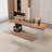 Tan+Black+Clear Rectangular Solid Wood+Iron+Acrylic desk-109793354