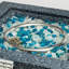 Avri 29'' H x 19.7" W Modern Square Concrete Outdoor Fire Pit Column with Glass Rocks