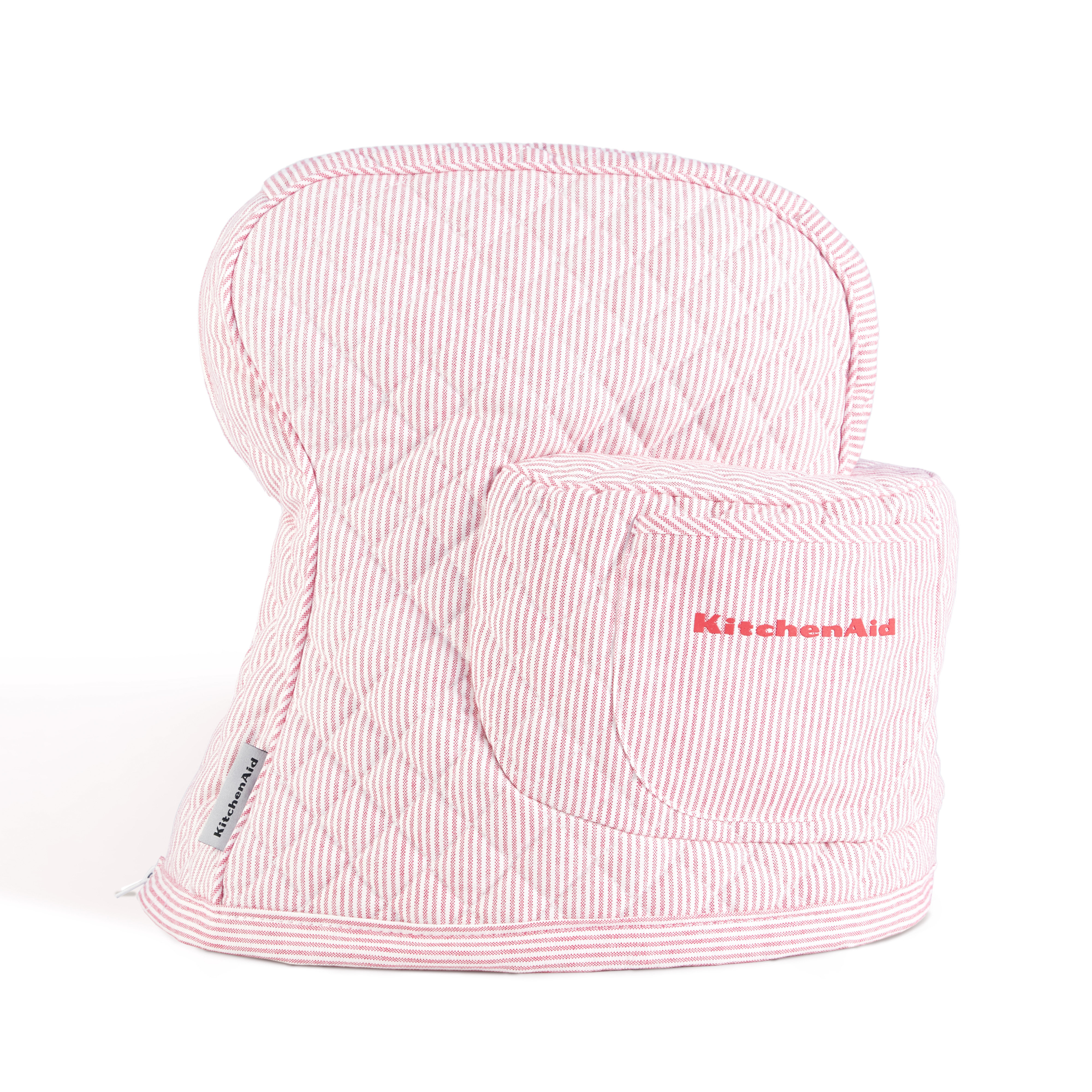 KitchenAid® KitchenAid Fitted Tilt-Head Ticking Stripe Stand Mixer Cover & Reviews | Perigold