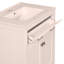 Meuble-lavabo de 30 po avec lavabo en céramique, armoire de salle de bain simple avec 2 portes et une tablette, portes-111123821