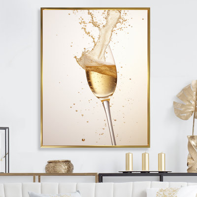 " Champagne Spark " Print