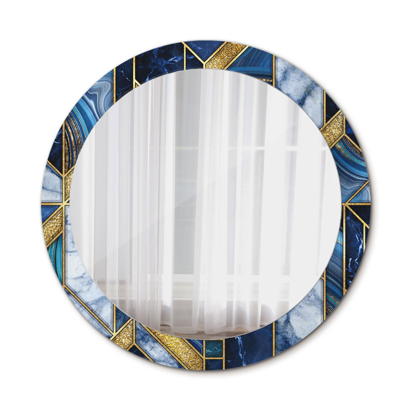 Huldar Glass Flat Wall Mirror