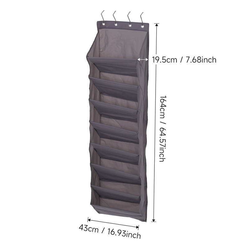 Oyler Oxford Fabric Garment Bag, Grey