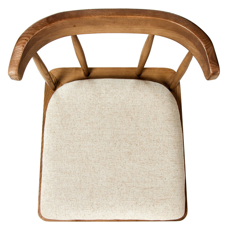 Colter Leather Dining Chair, Amber Ash, Amber Ash
