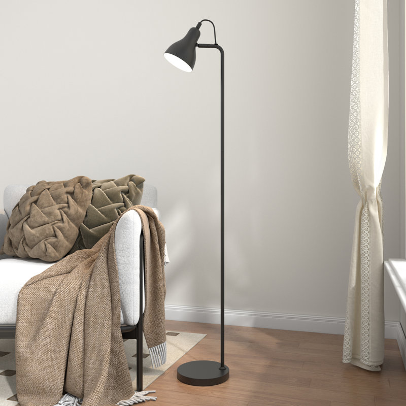Gulien 53'' Task Floor Lamp, Matte Black