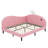 Upholstered Rabbit-Shape Daybed, Sofabed With Rabbit Ear Headboard-1943013545