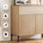 94.5" W Reeded Accent Cabinet with 6-Door and 3-Drawer-384385475