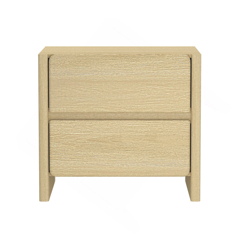 Table de chevet en chêne naturel, Chêne