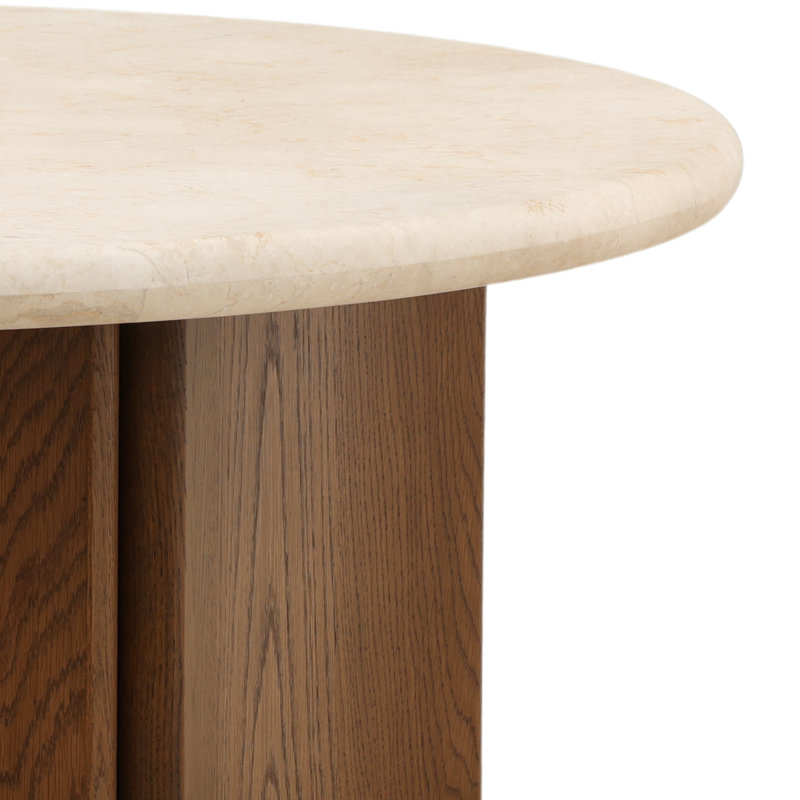 Table basse Oja, Brun