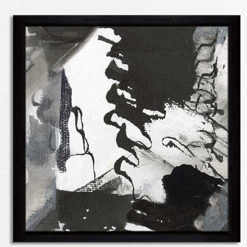« so close iii », reproduction de peinture à l’acrylique encadrée, H 33,5 po x l 33,5 po x P 0,75 po