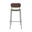 Co Upholstered Stool with Metal Frame-83207745-97266542