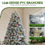 Lighted Artificial Pine Christmas Tree-1354857009