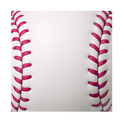 Baseball 2-Ply Luncheon Napkins, 16 Napkins/Package