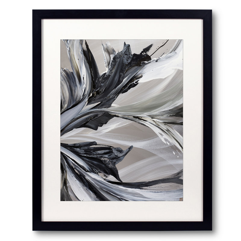 Equilibrium Print by Novi Lim, Black Framed Paper, 30" H x 24" W