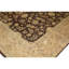 Hand Knotted Wool Area Rug in Brown/Gold