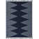 Loop-De-Loop Geometric Synthetic Area Rug